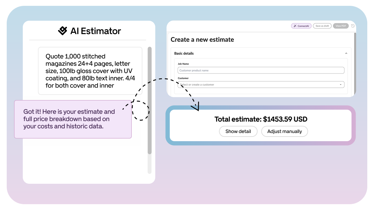 Demo visual - AI Estimator-1